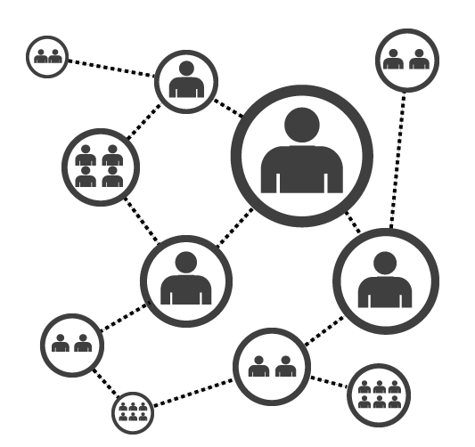 Diaspora business networks icon